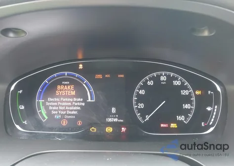 2019 Honda Insight Ex z USA, uszkodzony, nr VIN 19XZE4F51KE009013